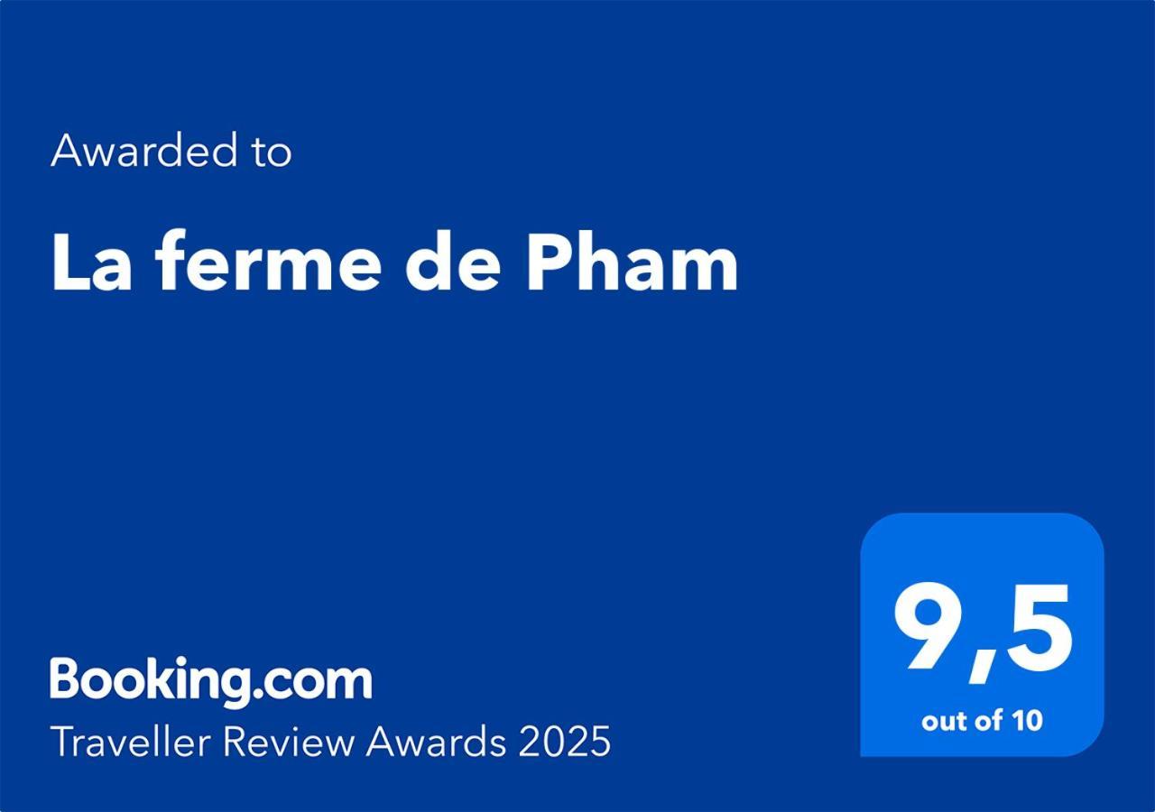 La Ferme De Pham Bed & Breakfast Belberaud Bagian luar foto